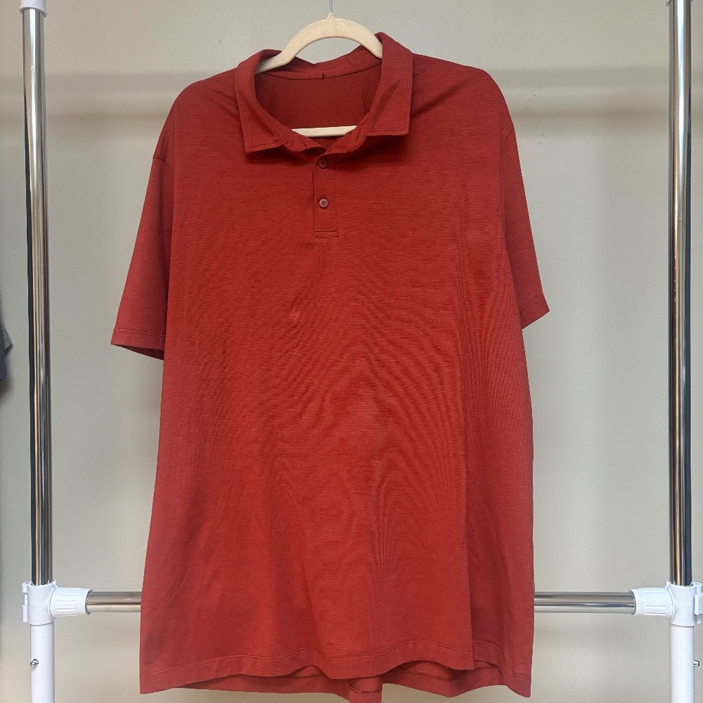 Lululemon Evolution Polo Short Sleeve T-Shirt XL